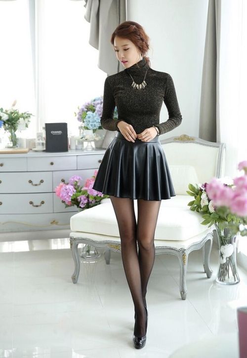 Pleated Miniskirt  Tumblr-4462
