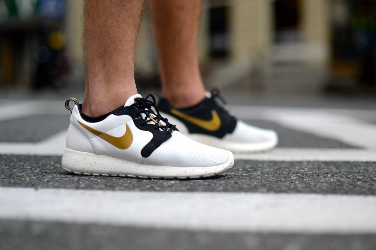 Nike Roshe Run Hyperfuse ‘Gold Trophy’ (by... – Sweetsoles – Sneakers ...