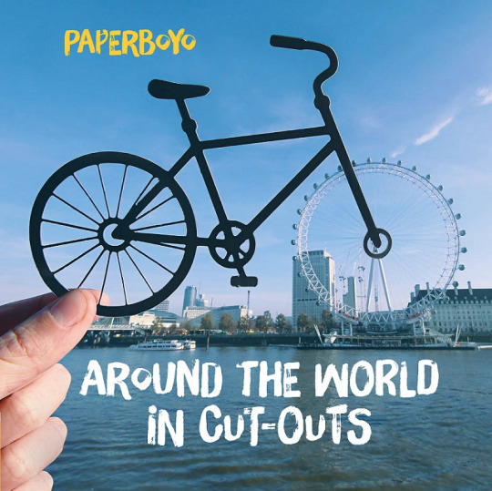 Around the World in Cut Outs by Paperboyo