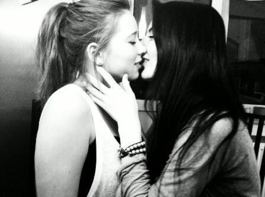 Highest Beautiful Lesbian Teens Kissing 119