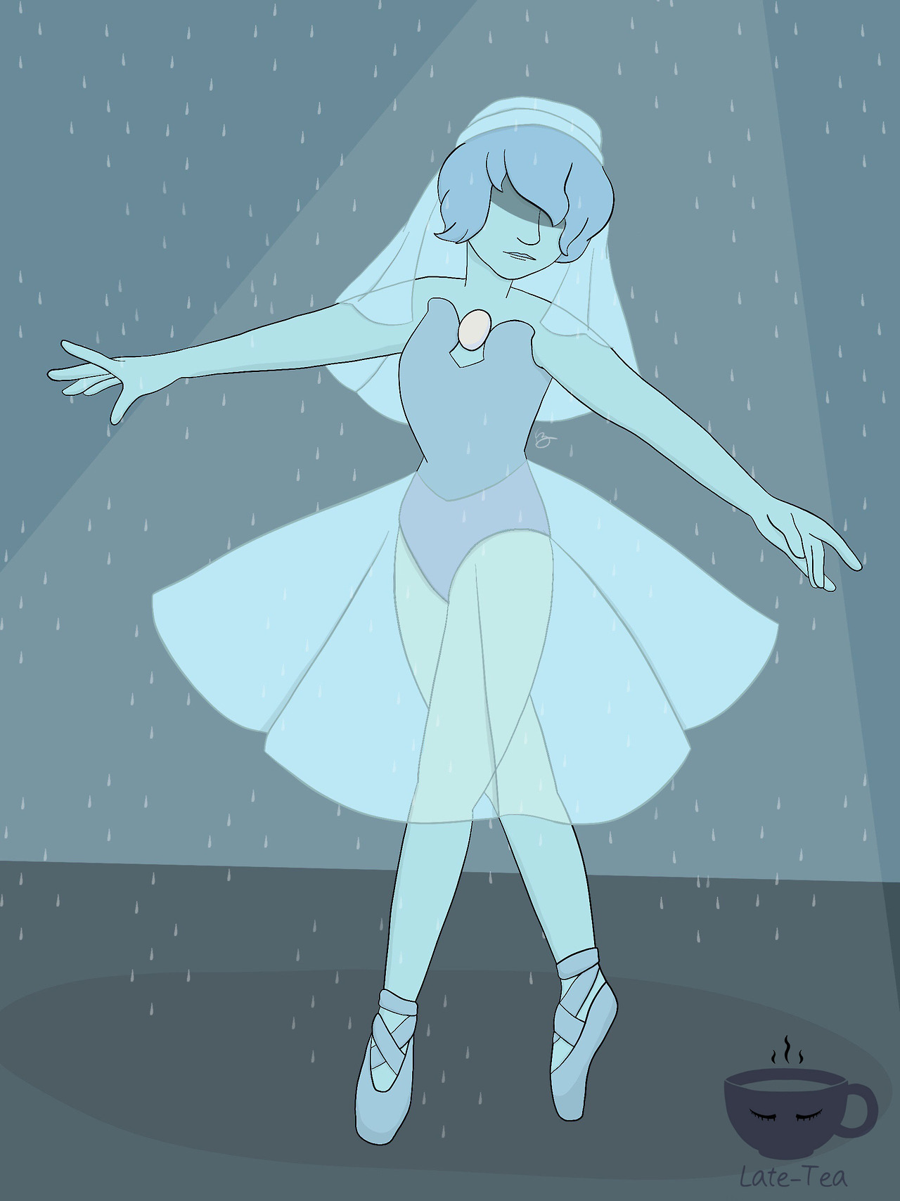 My three dancing Pearls I drew for my dancing pearl series of speed drawings. I uploaded one speed drawing video to my youtube channel, and plan to upload the rest soon!