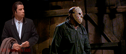 Image result for jason voorhees gif funny