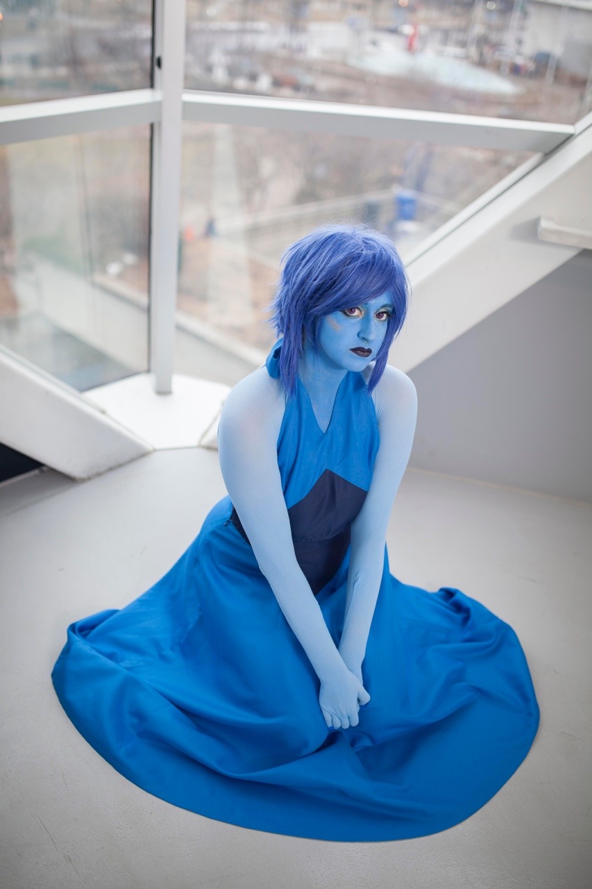 “You know more about the Crystal Gems than you’re letting on. Tell us, Lazuli.” (( Mun ( @asziirose ) as Lapis Lazuli. )) (( Photography by Novii Photography. ))