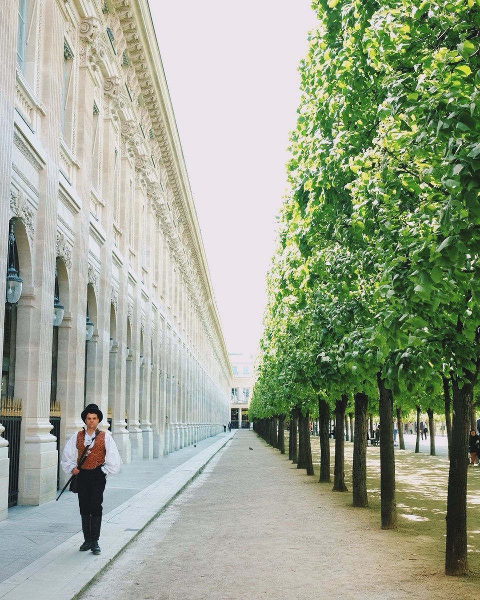 Le Jardin du Palais Royal. Palais Royal Gardens by Joanna Lemanska.