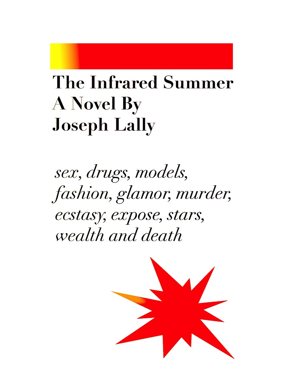 My tell all book can be had here http://www.amazon.com/The-Infrared-Summer-World-Glamor/dp/1508729204
