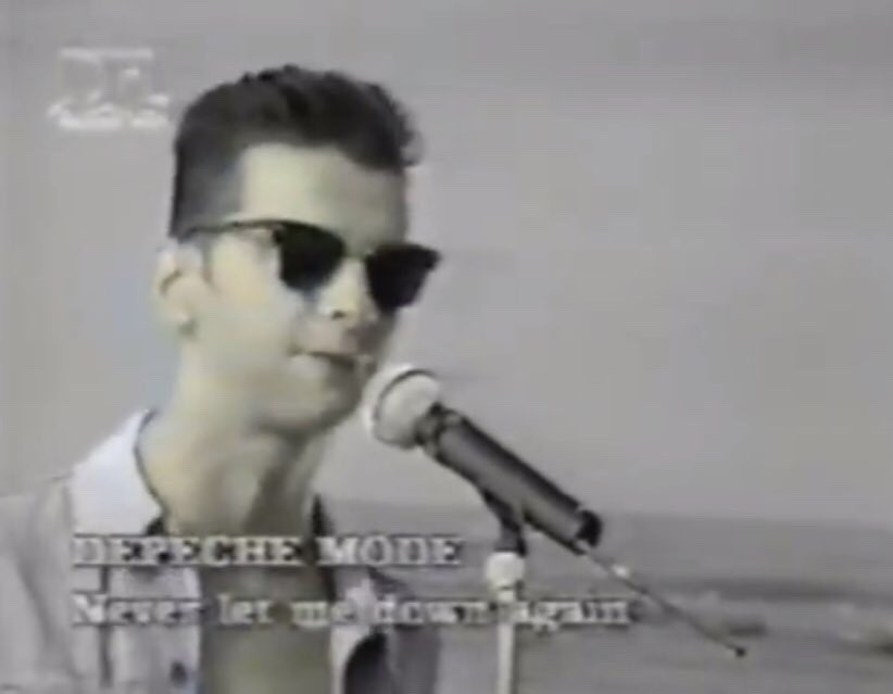 ‪Minutos musicales ; Depeche Mode “Never let me down again” single del álbum “Music for the Masses” que se presentará el 28/09 #d130987‬