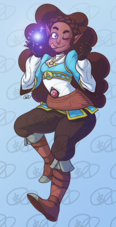 01 . 17 . 17 Someone suggested that I draw Stevonnie in Zelda’s new outfit from Breath of the Wild ~ (I’m starting to really love drawing characters dressed as other characters lol ❤)