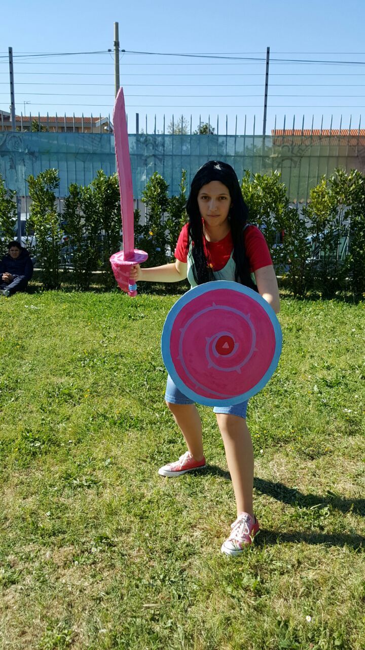 Stevonnie cosplay at Romics 2017! For the ones who don’t know it, Romics is one of the Italian comic cons and it takes place twice in a year, in April and in October.