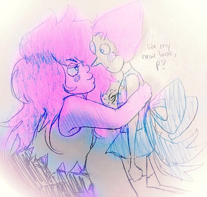 If Amethyst dyed her hair… Pearl would probably spontaneously combust lol