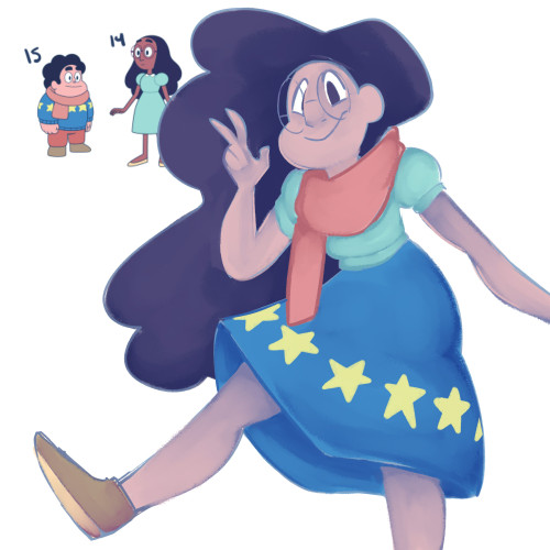 Anonymous said: Steven 15 and 14 Connie pls Answer: That’s my favourite steven outfit!