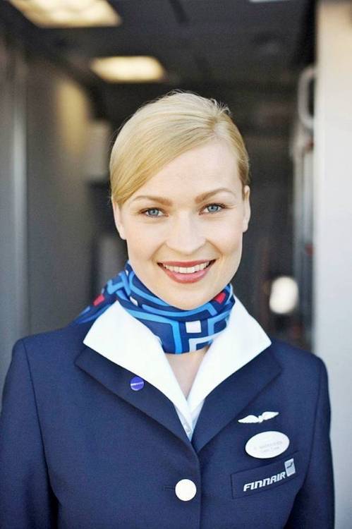 Airline hostess