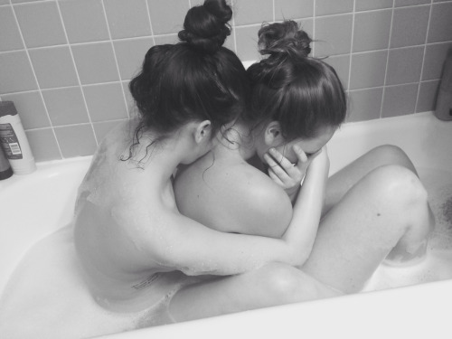 Suprised In Bathtub With Best Friend Lesbian 77