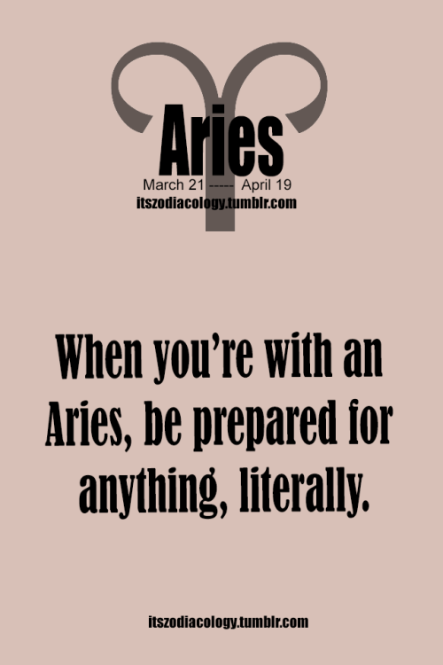 aries facts on Tumblr