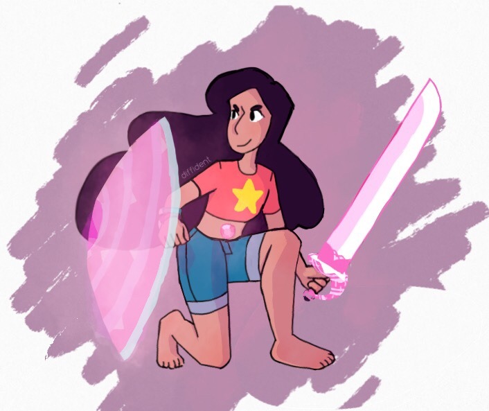 Stevonnie joins the battle! (The background was rushed)