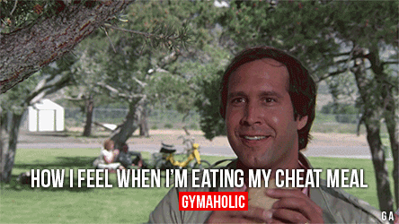 How I Feel When I’m Eating My Cheat Meal