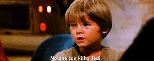 Image result for anakin no one can kill a jedi
