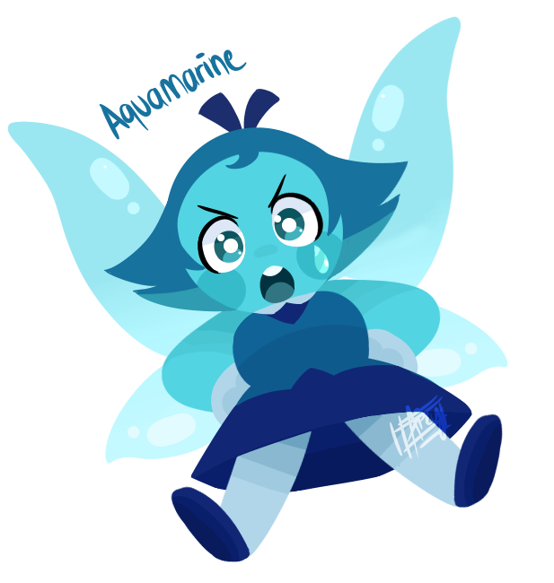 “Can’t Wait to watch the new episodes and see this cute smoll gem fairy ahaha! ”