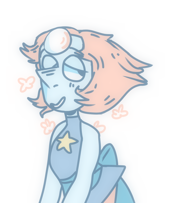 I really like pearl’s color scheme in the pilot.