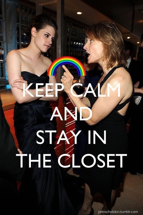 Out of the closet