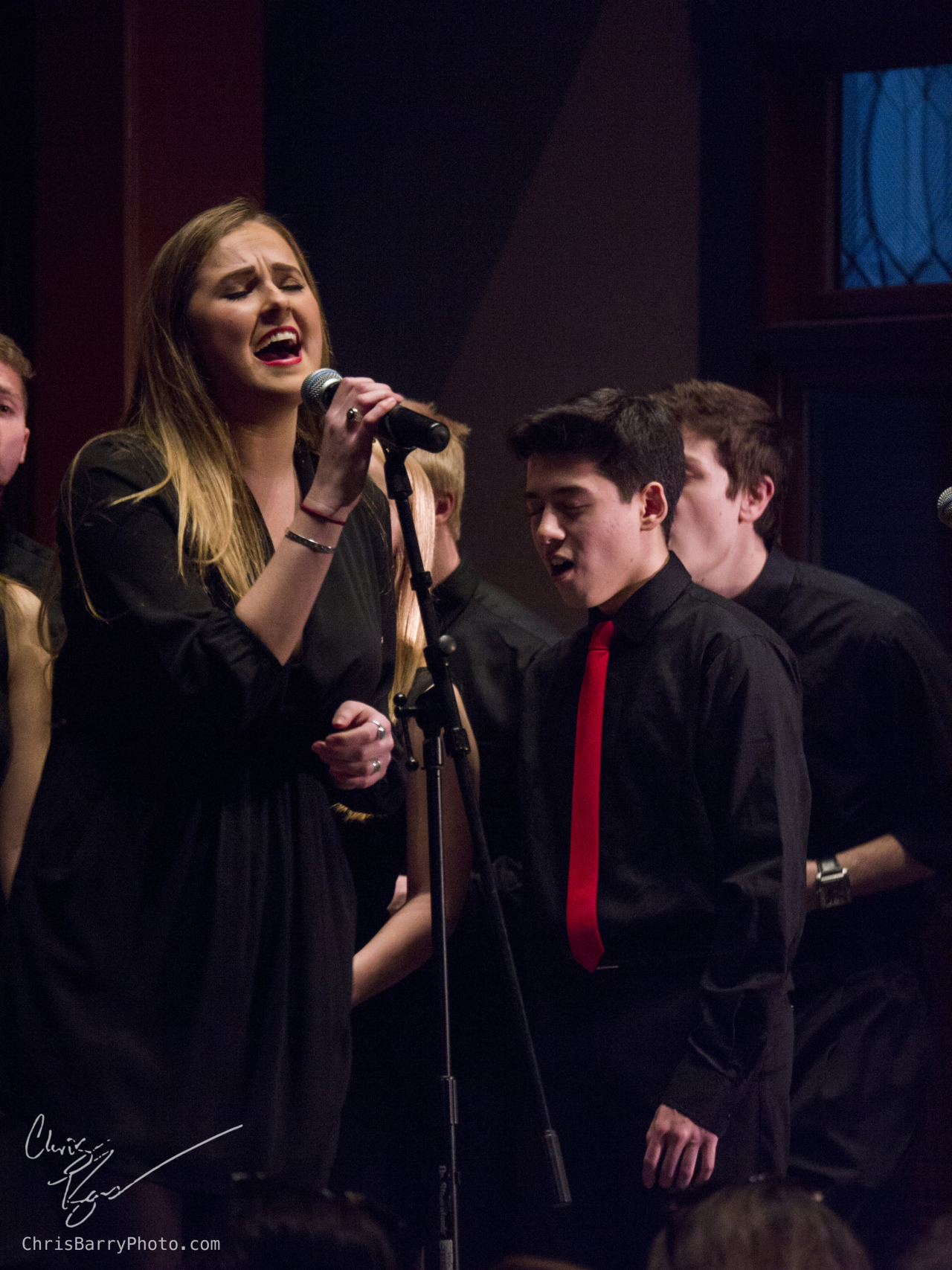 The Melismatics, in generally, were much more photogenic while singing than most of the bands at battle of the bands