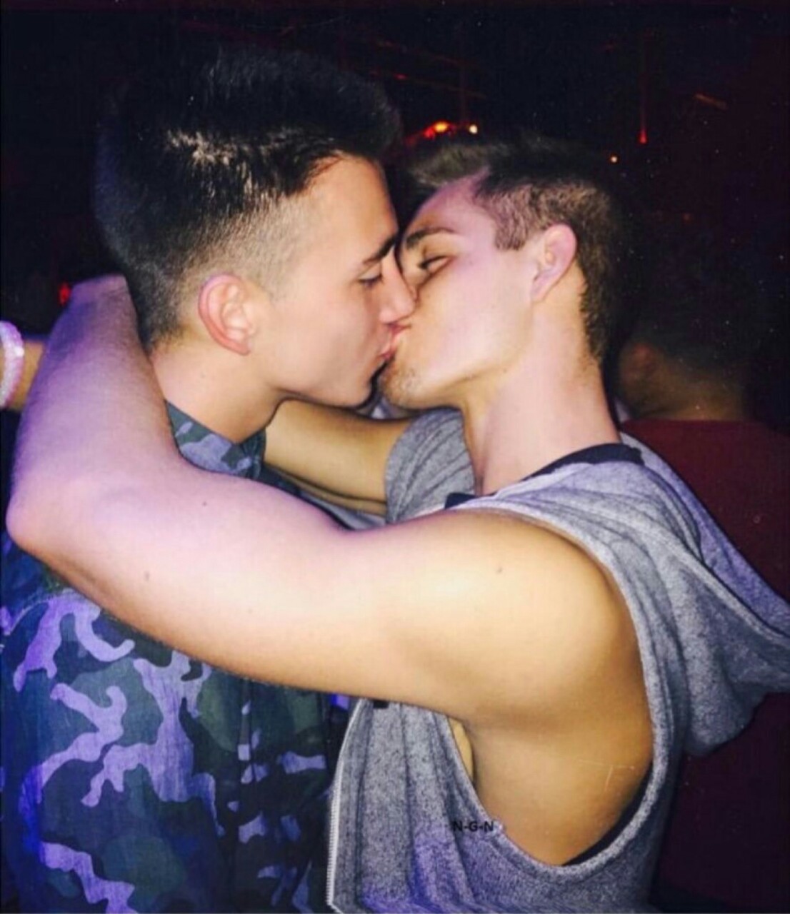 image Boy gay teen kiss rad finds keith snooping