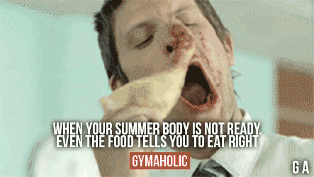When Your Summer Body Is Not Ready Gymaholic