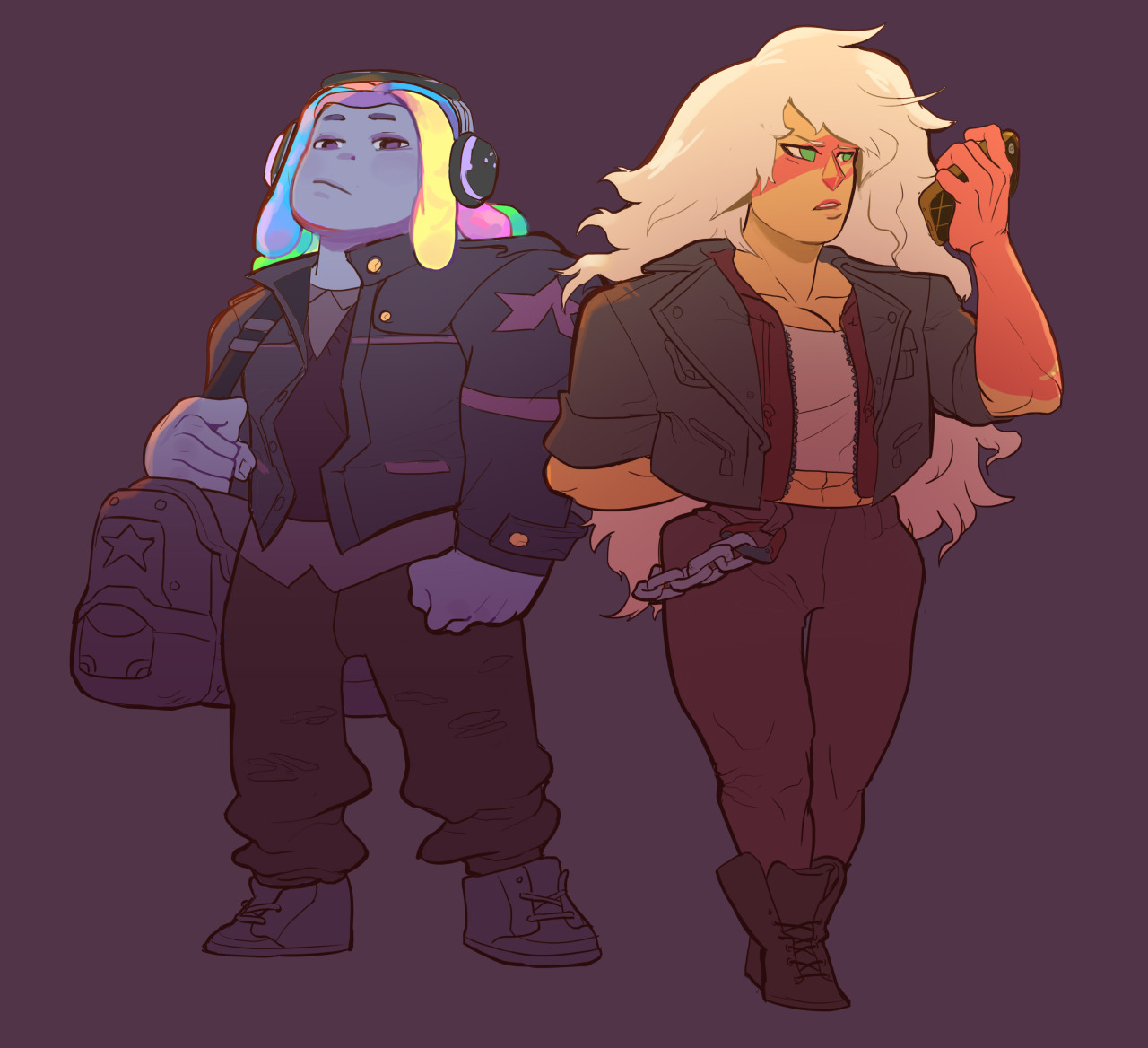 finally checked these two off my never ending list of characters I want to draw…