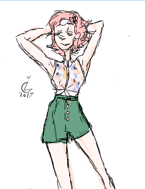 Fashion Pearl Made on iScribble