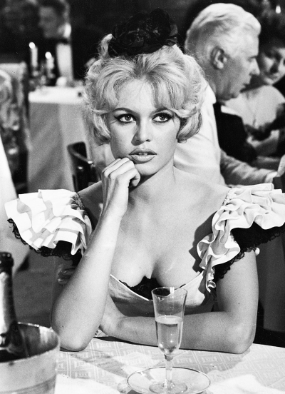 Brigitte Bardot in A Woman Like Satan (1959).