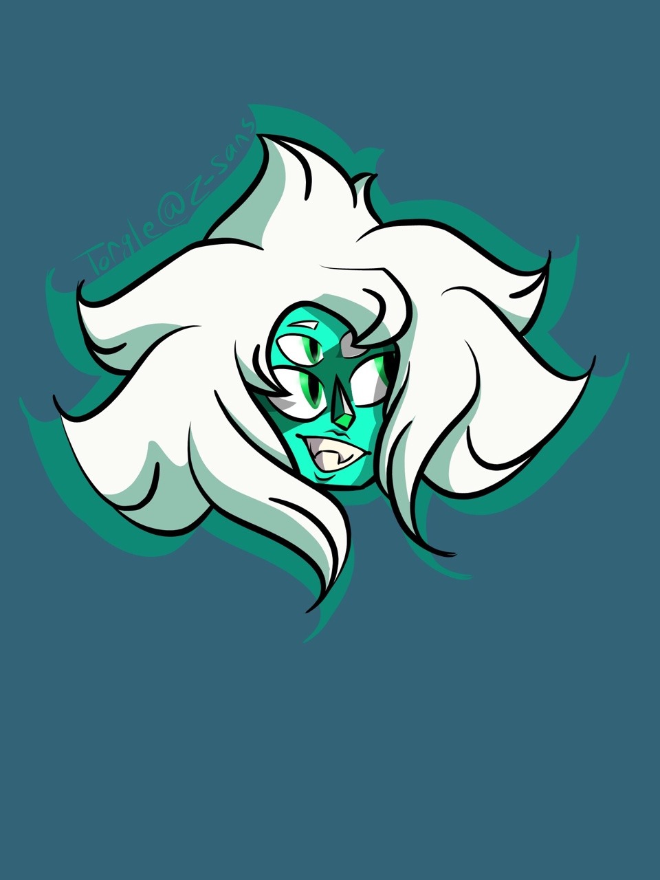 I haven’t drawn any fandom related stuff in a long time, so take a Malachite! I love this evil fusion babe ;v;