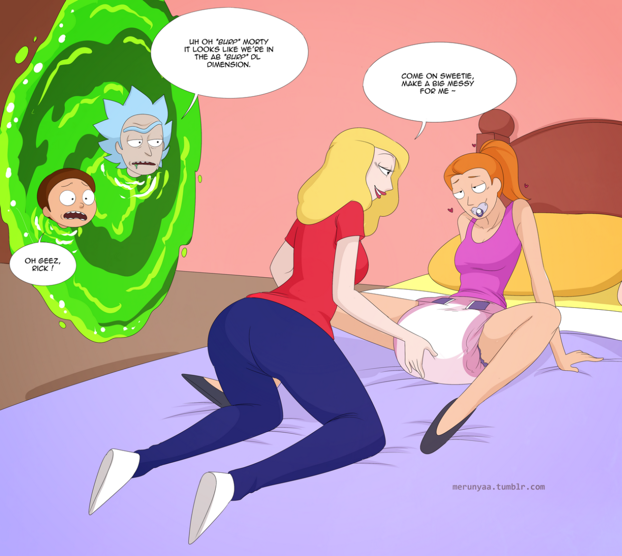 Rick and morty summer porn
