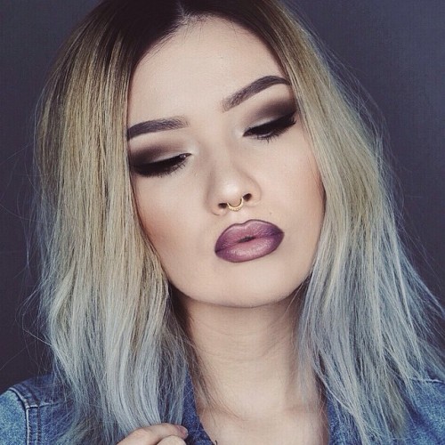 ombre lips on Tumblr