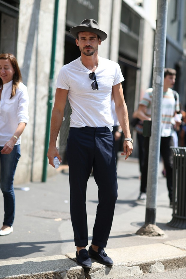 Fit & Hot: 10 male models on the streets of Milan. - ShockBlast