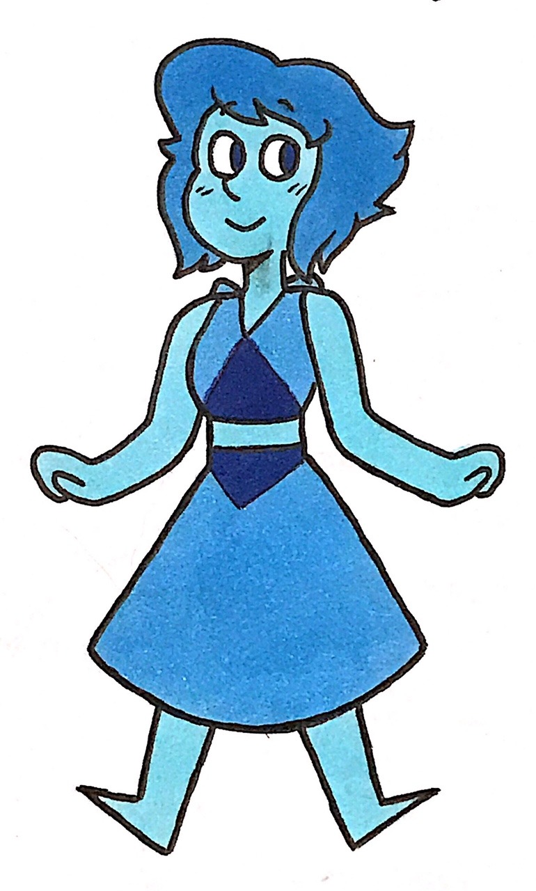 Here’s a lil lapis I did