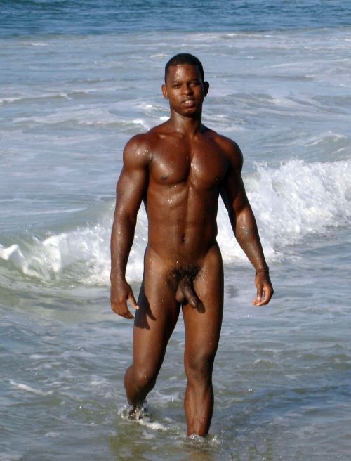 Jerking at the beach