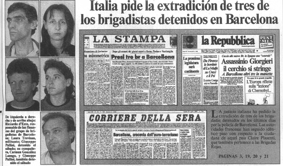 ‪La detención de brigadistas italianos en Barcelona, que apoyan con logística a ETA, una importante victoria de Interior #m280487‬