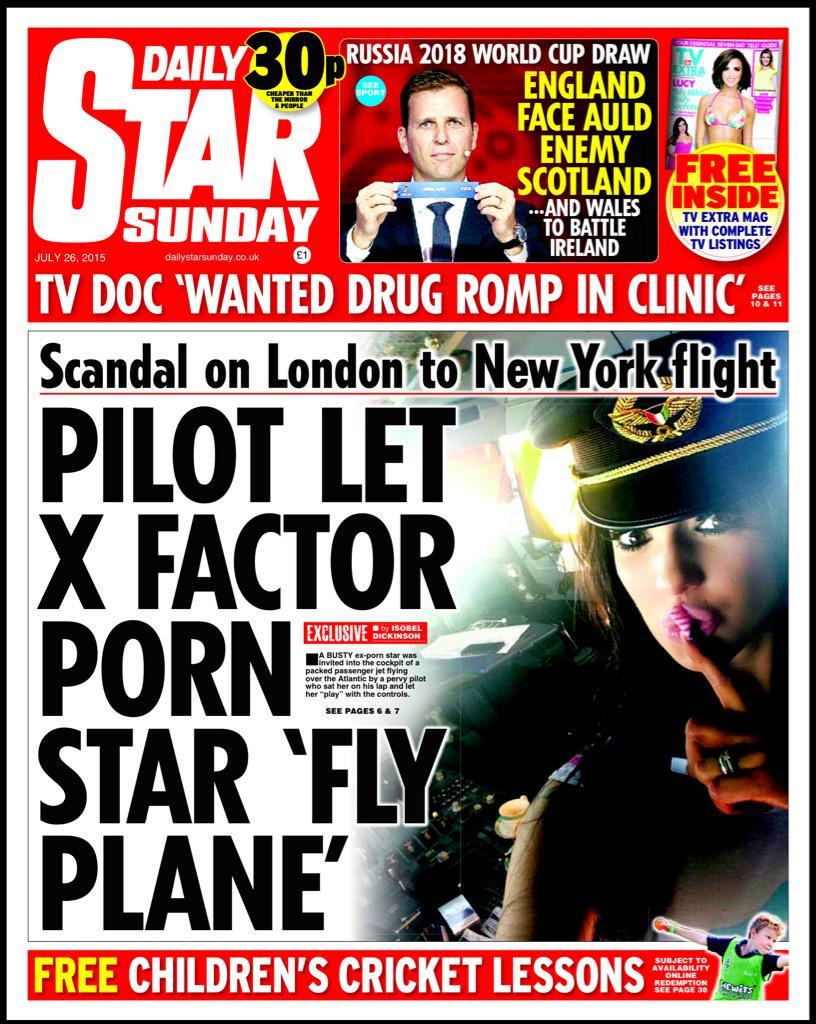 Tomorrow's Papers Today  @hendopolis: STAR: Pilot let X factor ...