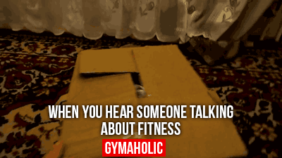 When You Hear Someone Talking About Fitness