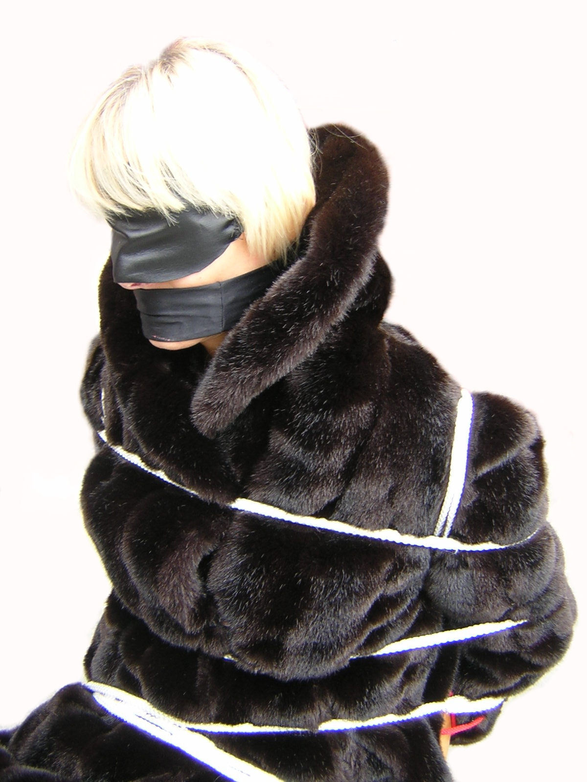 Fur Coat Bondage 86