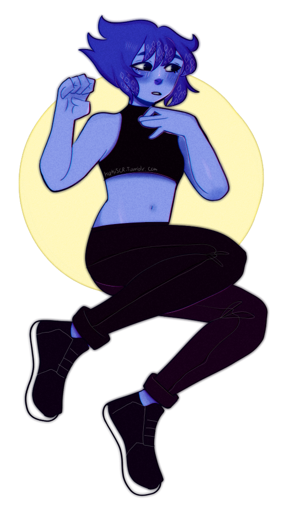 Ahhh I finally have decent internet to post this. Have this lapis with a different outfit ig.