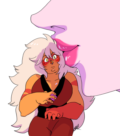 jasper and pink diamond