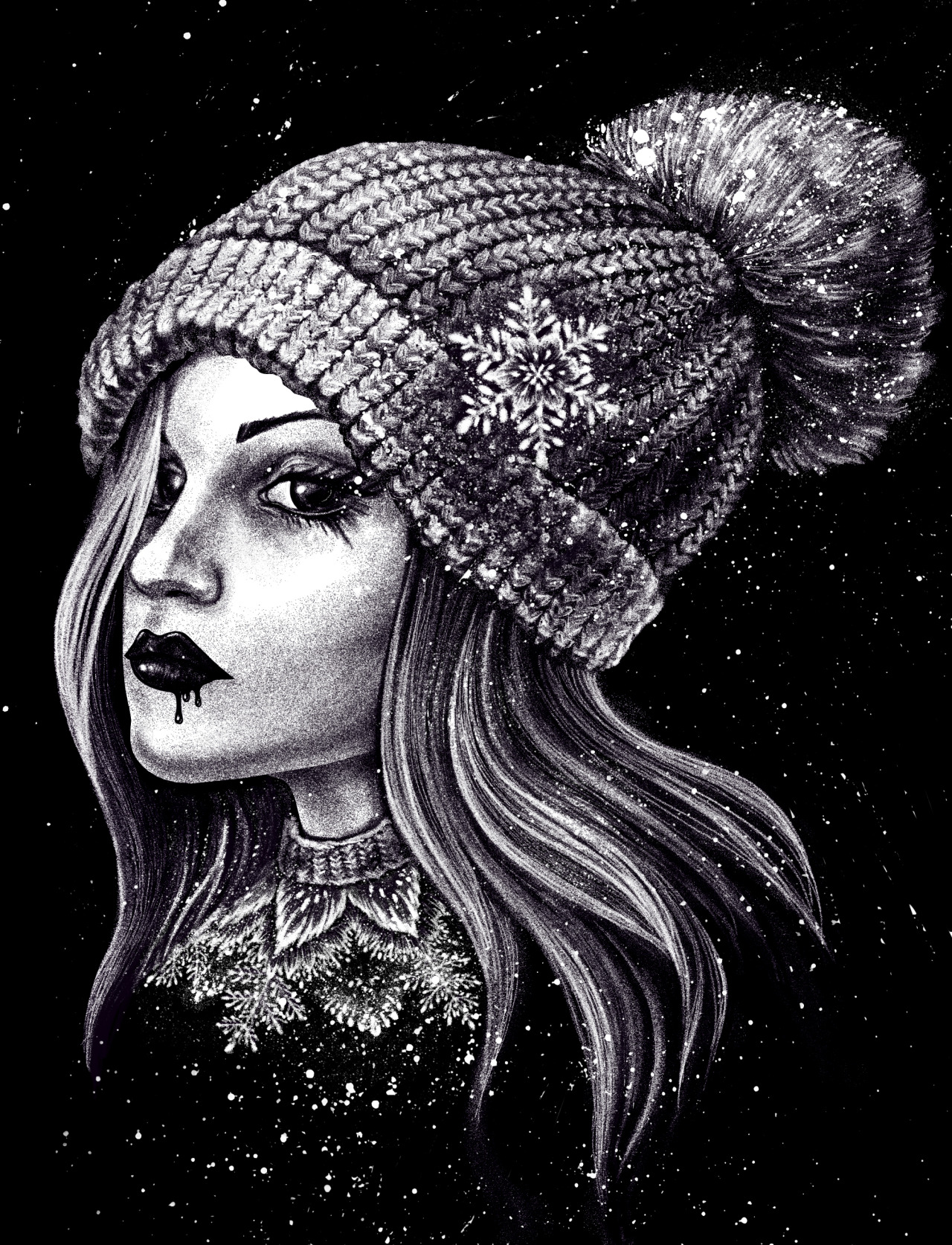 Winter portrait by Hochulia