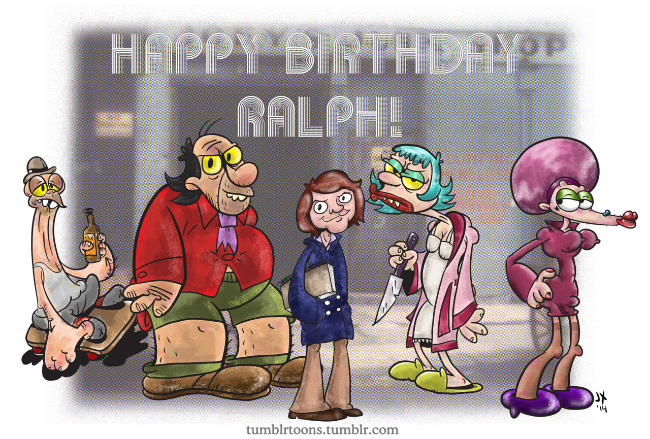 tumblrtoons: “ “A Heavy Happy Birthday” by Jeaux Janovsky Happy Birthday Ralph Bakshi! “ “Jeaux I have looked at your illustrations and with out any pandering on my part think its GREAT ORIGINAL PUREST CARTOON DRAWING IVE SEEN IN A LONG TIME IT HARKS...