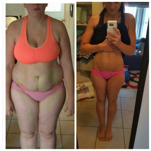 1 Week Weight Loss Before After