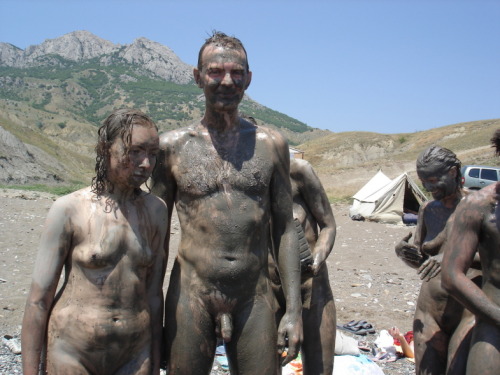 Nude In The Mud 33