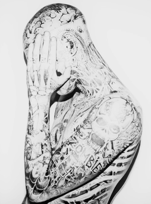 body tattoos on Tumblr