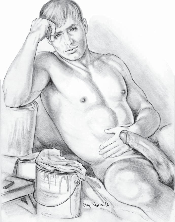 Gay Erotic Drawings 22