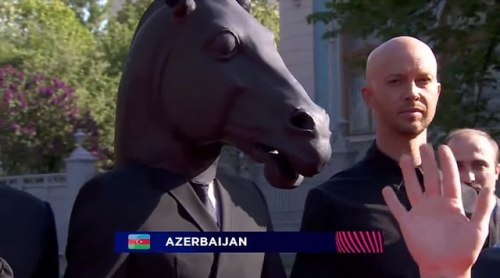 Znalezione obrazy dla zapytania eurovision 2017 azerbaijan horse