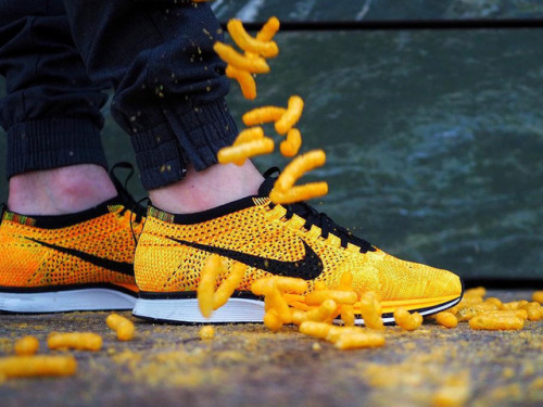 Nike Flyknit Racer 'Cheetos' – 2013 (by 