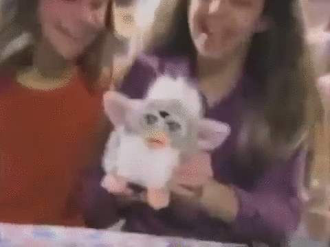 Image result for Furby gif 90s